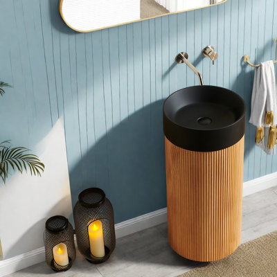 Modern Vanities(Must include both Vanity Cabinet  and Sink), 16 in Wood
