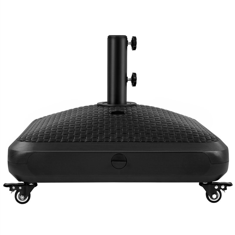 5.5kg Polyvinyl Chloride (PVC) Free Standing Umbrella Base with Wheels