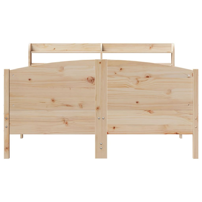Storage Bed, Brown, Small Double (4')