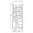 Aashay 4-shelf Wood Media Tower with Drawers Brown and White