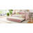 Twin Size Upholstered Daybed with Pop Up Trundle-1746652102