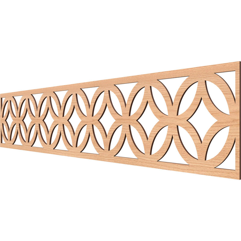 Moulure Crosby, Noyer blanc, H 10 po x l 46,75 po x P 0,25 po