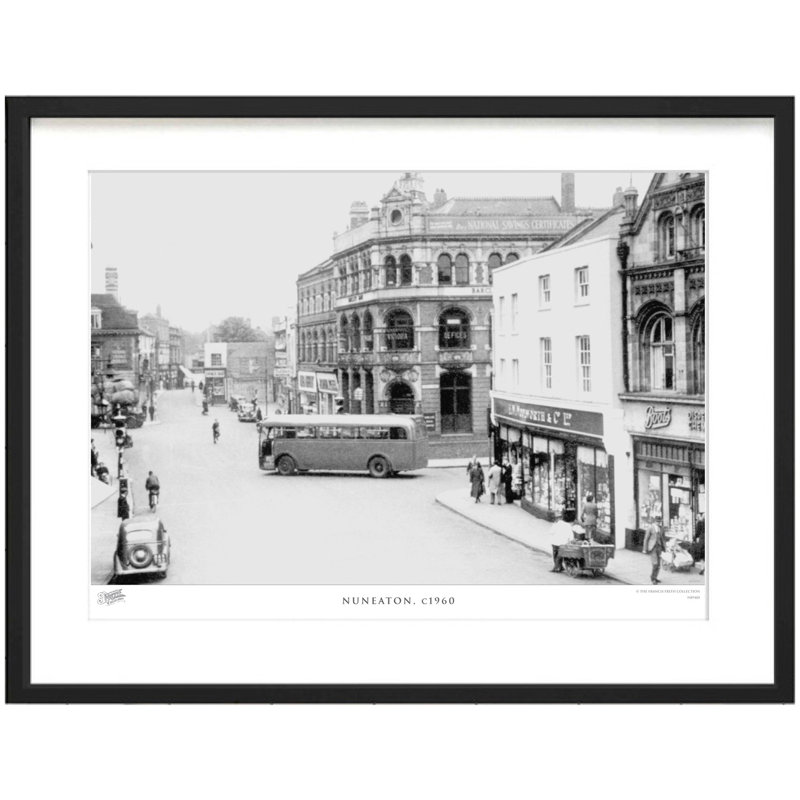 Nuneaton, C1960 by Francis Frith - Single Picture Frame Print, 28cm H x 36cm W x 2.3cm D
