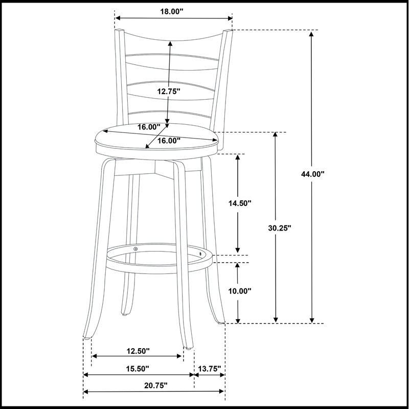 Chaise de bar pivotante en bois vert Fenster Hunter, alliant élégance, confort et durabilité pour les bars modernes