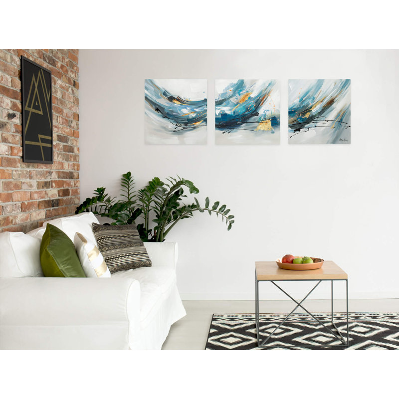 Hand -painted Singing Water Acrylic Painting