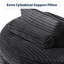 Fauteuil demi-tonneau rembourré Addisin-1451168354