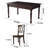 Taniesha Four Leg Dining Set-842361990