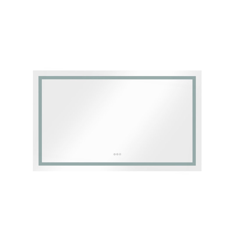 Miroir de salle de bain DEL, 36 po x 60 po