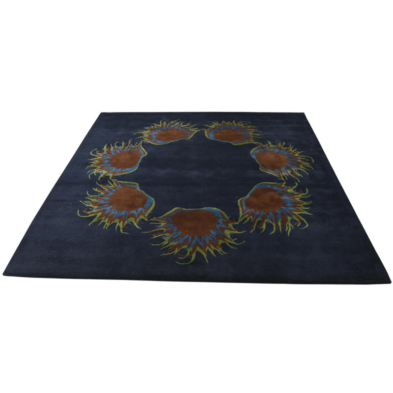 Tapis bleu marine rectangulaire 7 pi Pineland