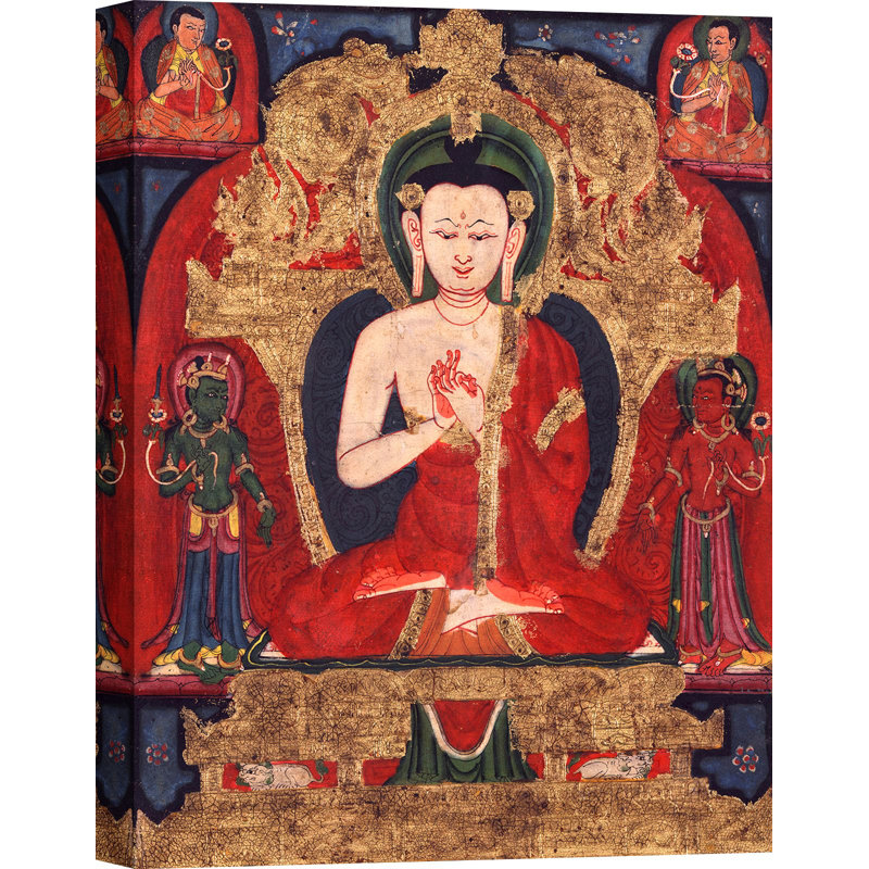 Buddha Vairocana - Wrapped Canvas Print, 80cm H x 60cm W x 4cm D