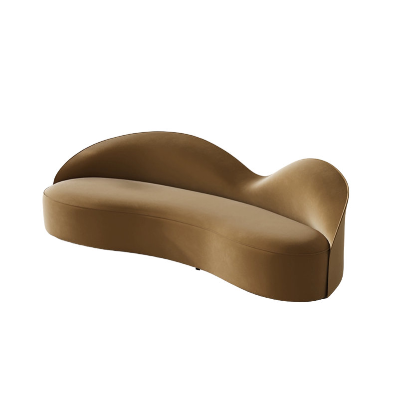 Canapé lumineux et luxueux, Kaki