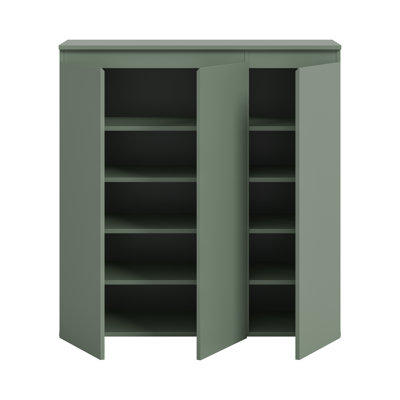 Ruthey Particle Board / Chipboard Wardrobe