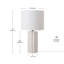 Lampe de table 20 po Hyacinth