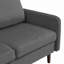 Hollymead Milman 144.5Cm Velvet Loveseat-476625264