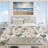 Vintage Beige Minimalism Floral Blossums Coastal Duvet Cover-94673238