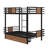 Twin XL Over Twin XL Metal Bunk Bed With Drawers-833946139