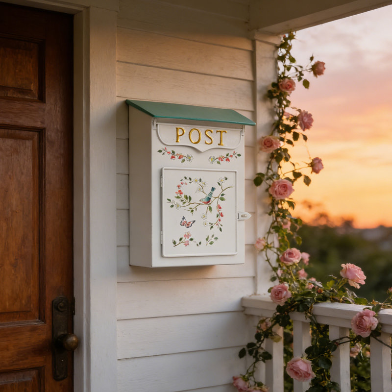 Shemar Steel Wall Mounted Post Box