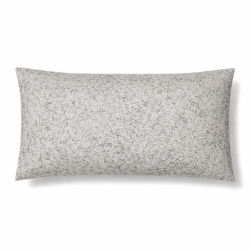 Glacier Pillow, 36x16, Silver