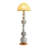 Nordic Style Iron and Linen Fabric Floor Lamp