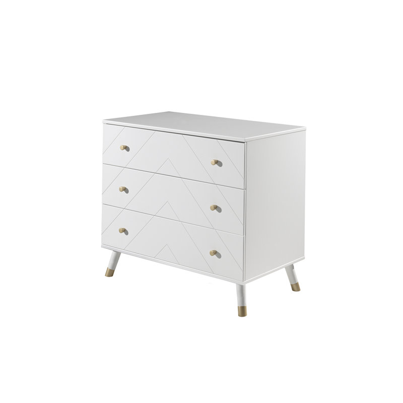 Billy 100cm W 3 - Drawer Chest of Drawers