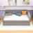  Gabbey Upholstered Daybed with Trundle and Slats-478305770