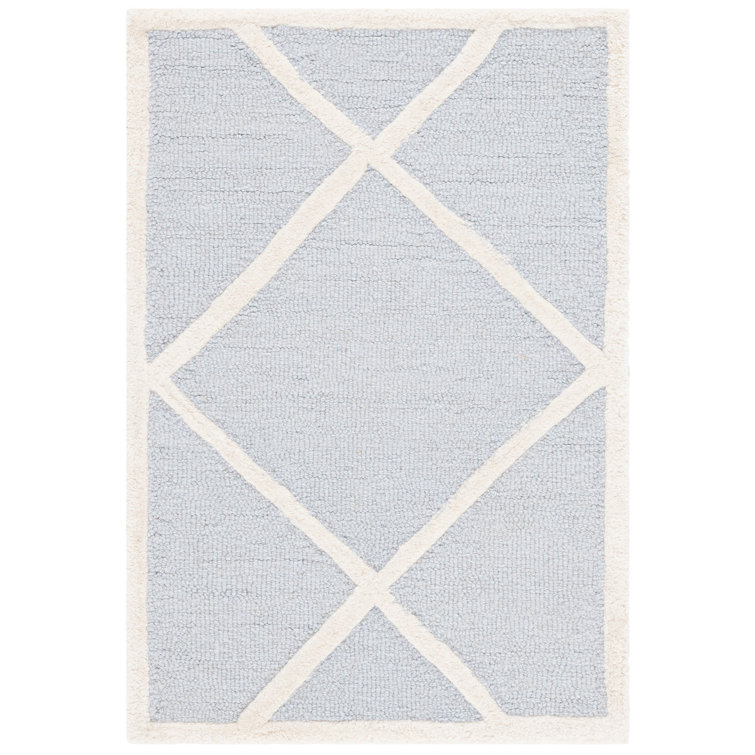 Sanyla Hand Tufted Wool Geometric Rug