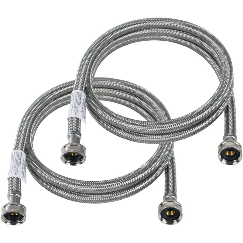 Certified Appliances Universal Washer Hose, 1.25" H x 72" W x 1.25" D