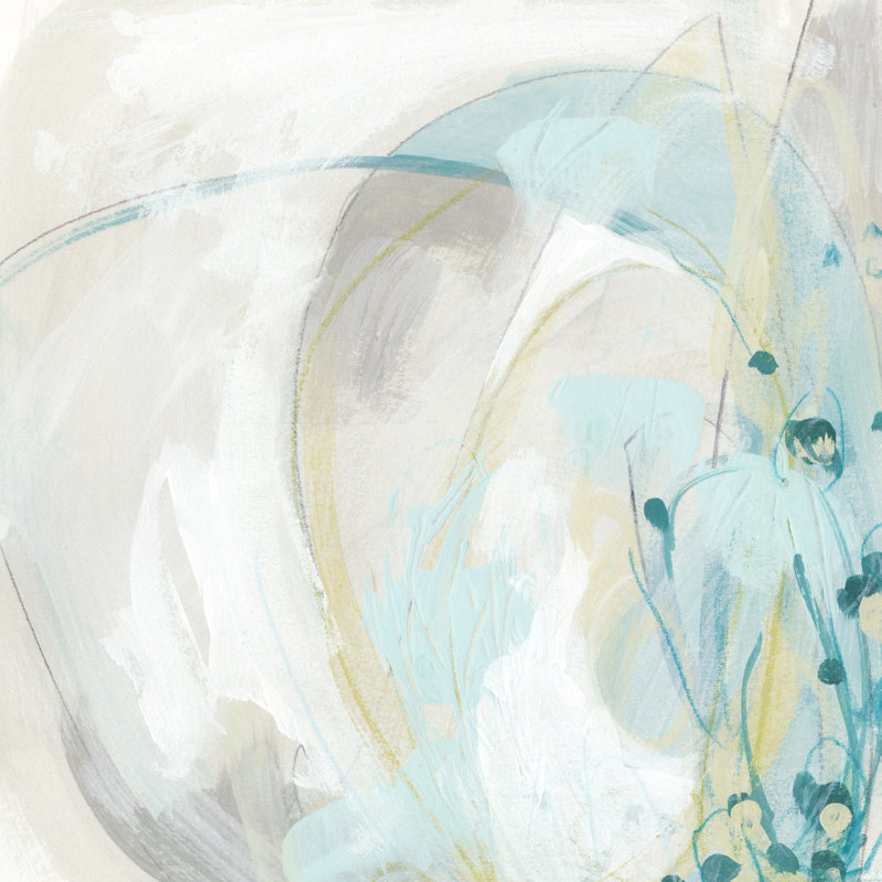 Sea Story II by June Erica Vess - Wrapped Canvas Painting, 76cm H x 76cm W