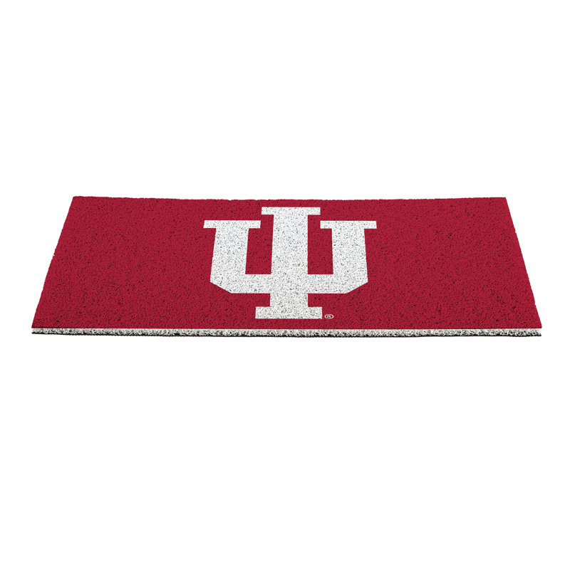 Tapis en PVC de 16 po x 28 po de l'Université Indiana