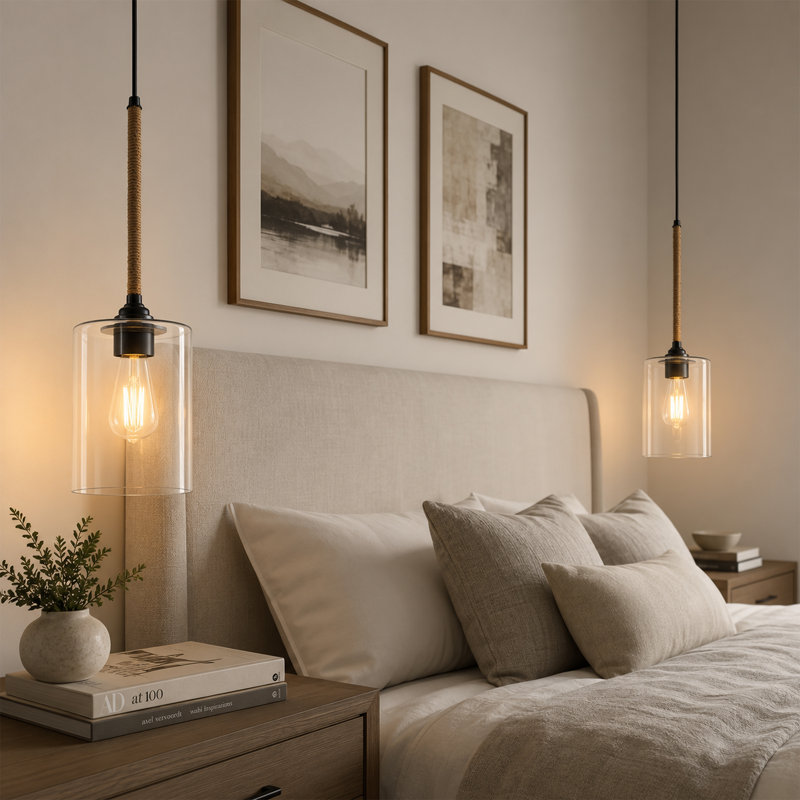 Boho 1 - Light Rope Pendant Light