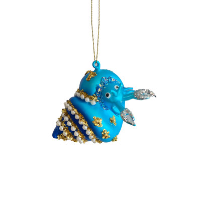 3.5'' Glass Animals Hanging Figurine Ornament
