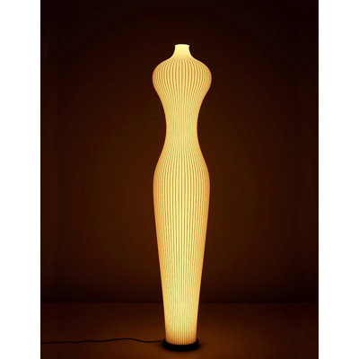 Modern Cheongsam Silhouette Standing Accent Light
