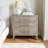 Mauve 28'' W Metal Nightstand-91900124