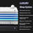 Hybrid Mattress in a Box,Individual Pocket coil, Medium Firm, Memory Foam Mattress-2093629853-2093629848