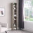 8Layer Adjustable Shelf Ultrathin Bookshelf With A Wavy Border Design, Which Is More Aesthetically Pleasing, Is Suitable For High And Narrow, Display And Multifunctional Bookshelves In Home Offices-1116888378