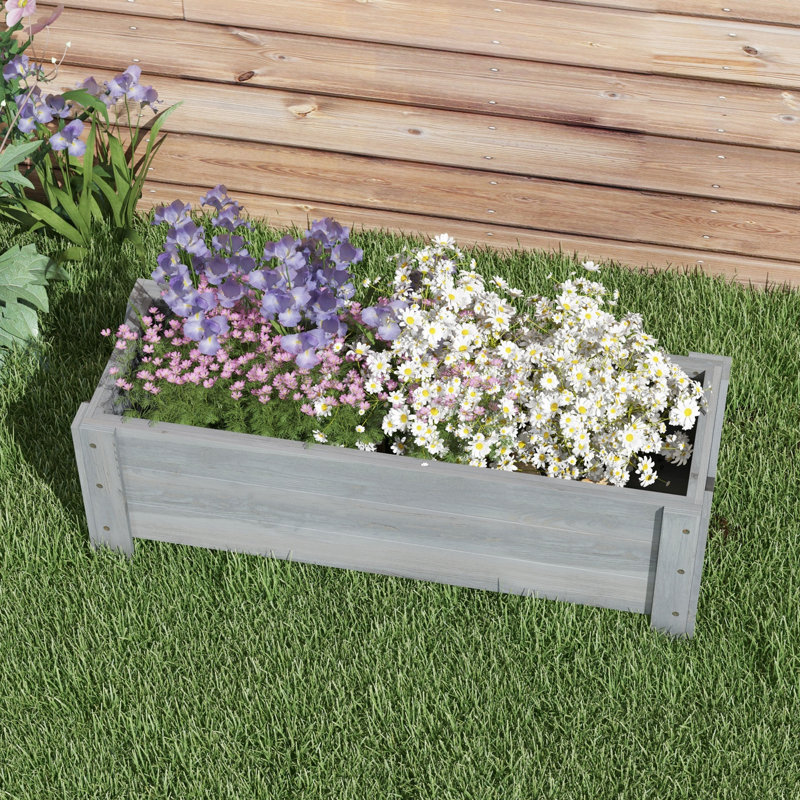 Vegamwala Wood Raised Garden Bed