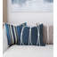 Nautical Linen Square Pillow Cover & Insert