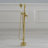 Aether 1 Handle Bathroom Freestanding Tub Filler with Diverter-727024355