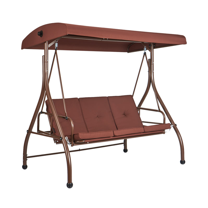3 Person Porch Swing with Canopy