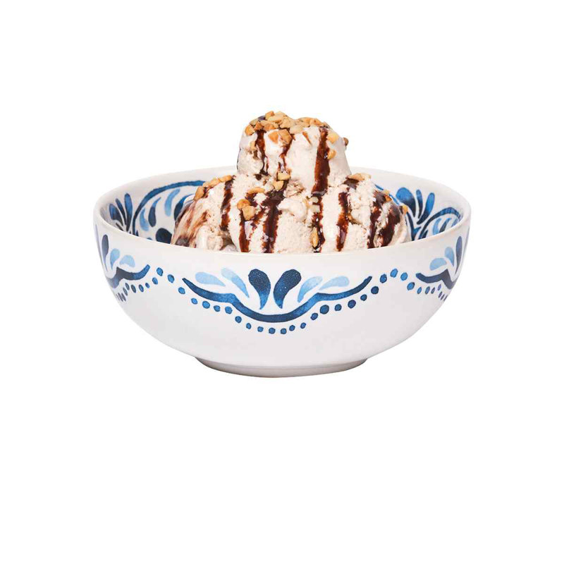 Iberian Cereal/Ice Cream Bowl, Indigo