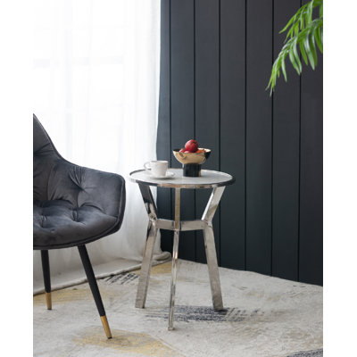 Table de bout en marbre Catelin
