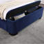 Grand lit tapissier en bois Demicah-90047066-90047063
