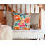 Coussin Pe pivoines à l'aquarelle-99815651