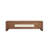  Darlington 71" Modern Walnut Storage TV Stand With Ceramic Pulls
