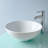 QieRao BV019S 35'' Tall Oval Pedestal Bathroom Sink with Faucet and Drain