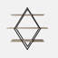 Tablette murale Rhombus