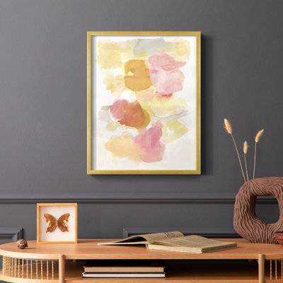 Warm Petals II Framed Print - Solid Wood