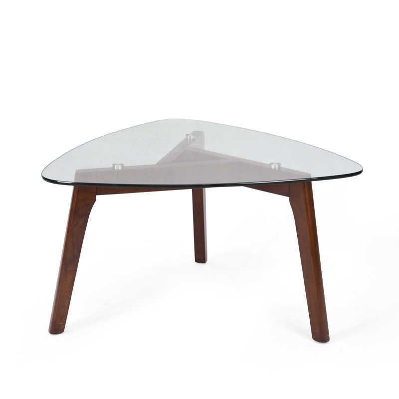 Table basse à 3 pieds, Noyers