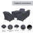 Layinsun Outdoor Conversation Sets Group Seating Patio Furniture Covers
