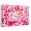 Impression d'art floral abstrait rose-1151944700